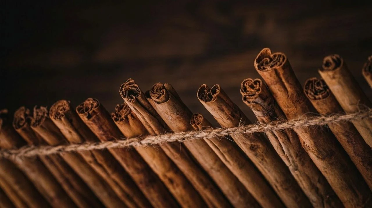 Organic Ceylon cinnamon sticks from Sri Lanka